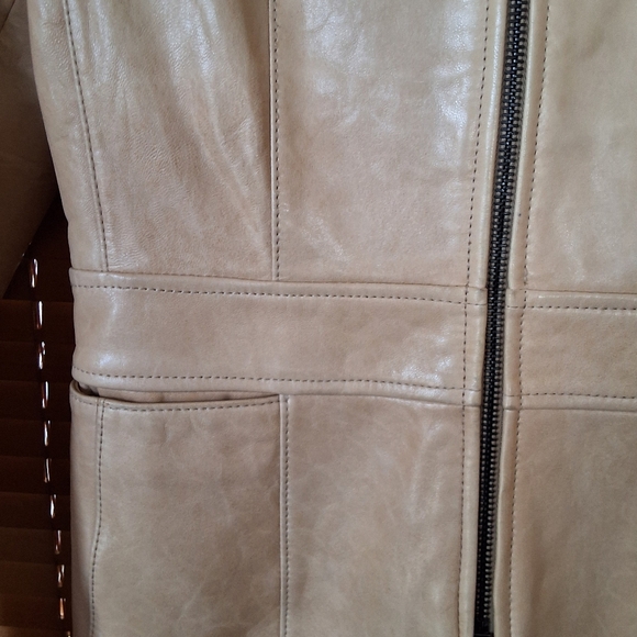 Anne Taylor leather jacket xs NWOT. - Picture 4 of 13